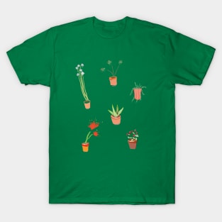 Small happy plants T-Shirt